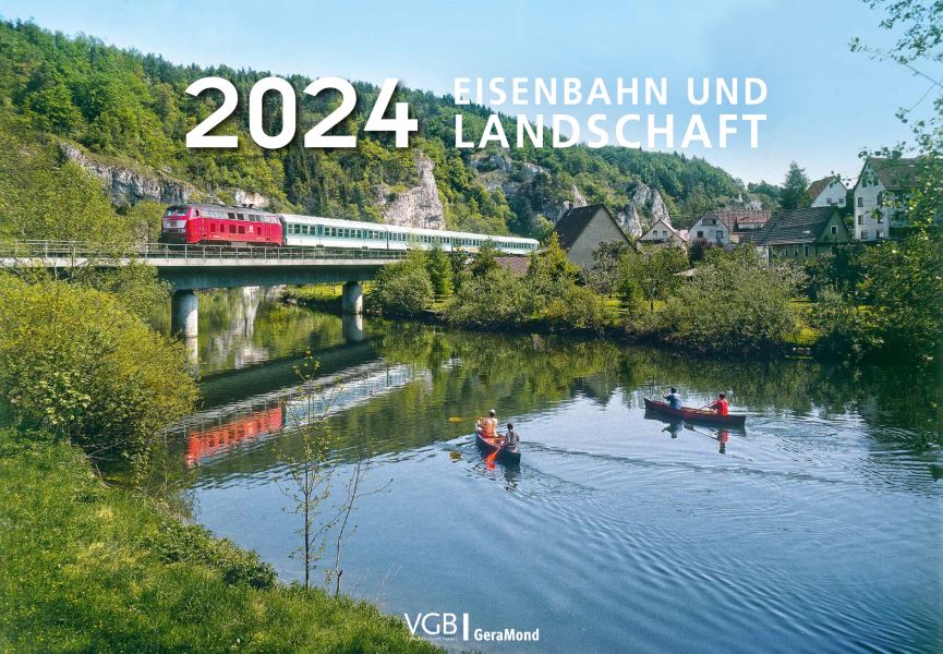 Eisenbahn und Landschaft 2024 - Kalender