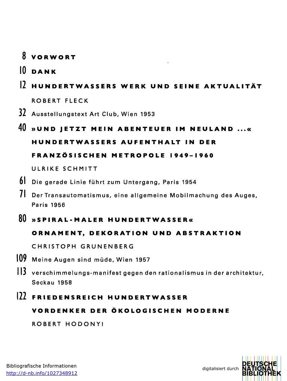 Friedensreich Hundertwasser | Gegen den Strich. Werke 1949-1970